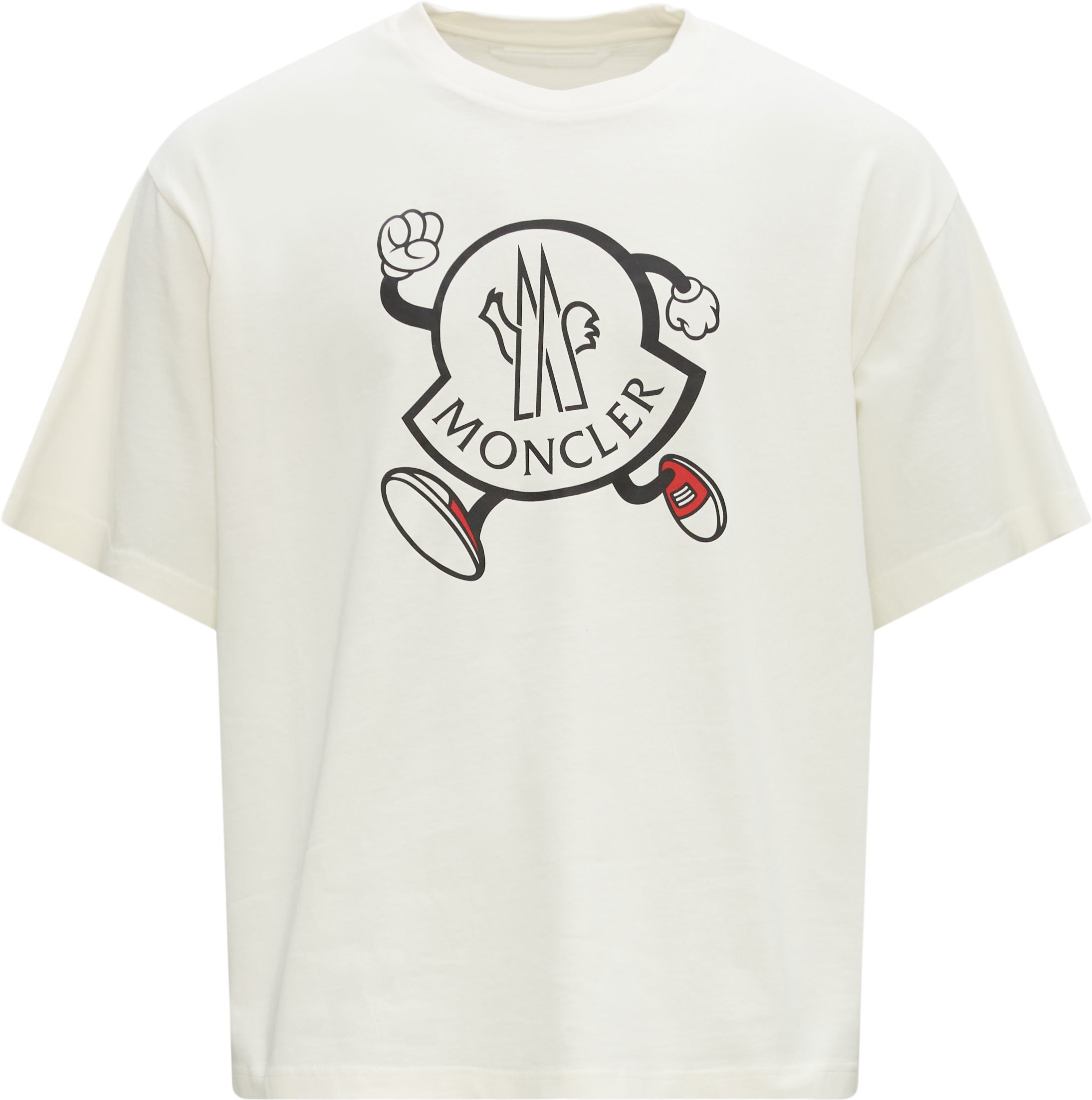 Moncler T-shirts 8C00010 M2643 Hvid